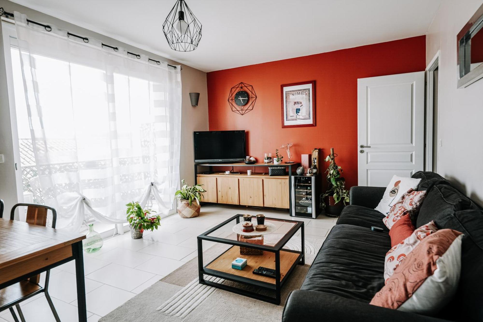 Apartmán T3 Cosy Et Lumineux Avec Garage A 2 Pas Du Centre ! Nîmes Exteriér fotografie
